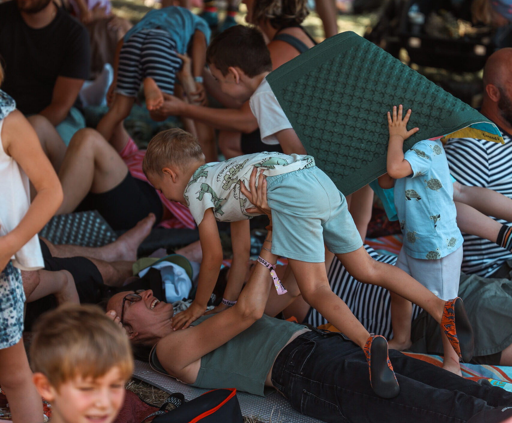 Akrojoga na podujatí